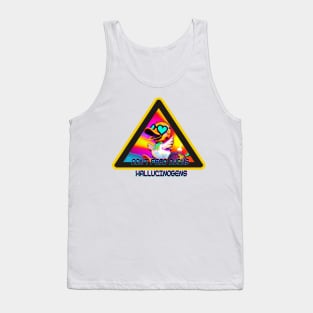 Don't Feed the Love Duck Hallucinogens - Cute and Quirky Psychedelic T-Shirt Tank Top